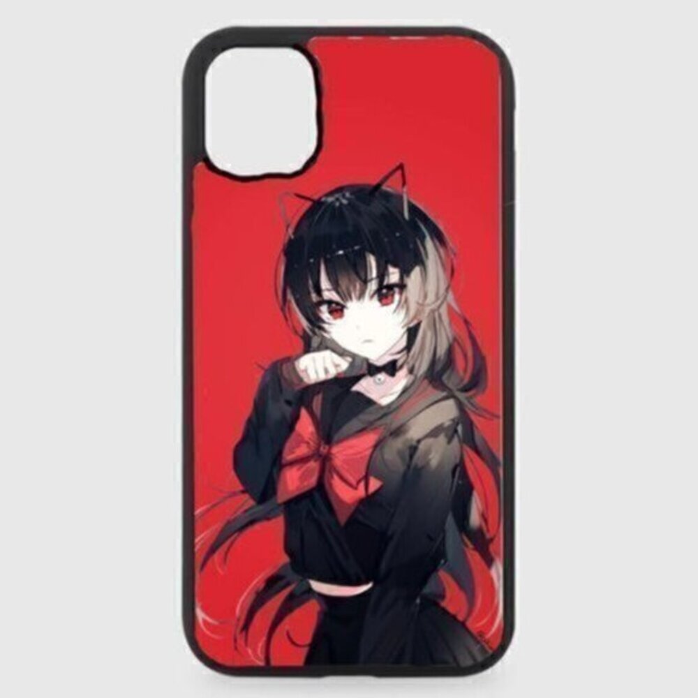 RED Neko phone case